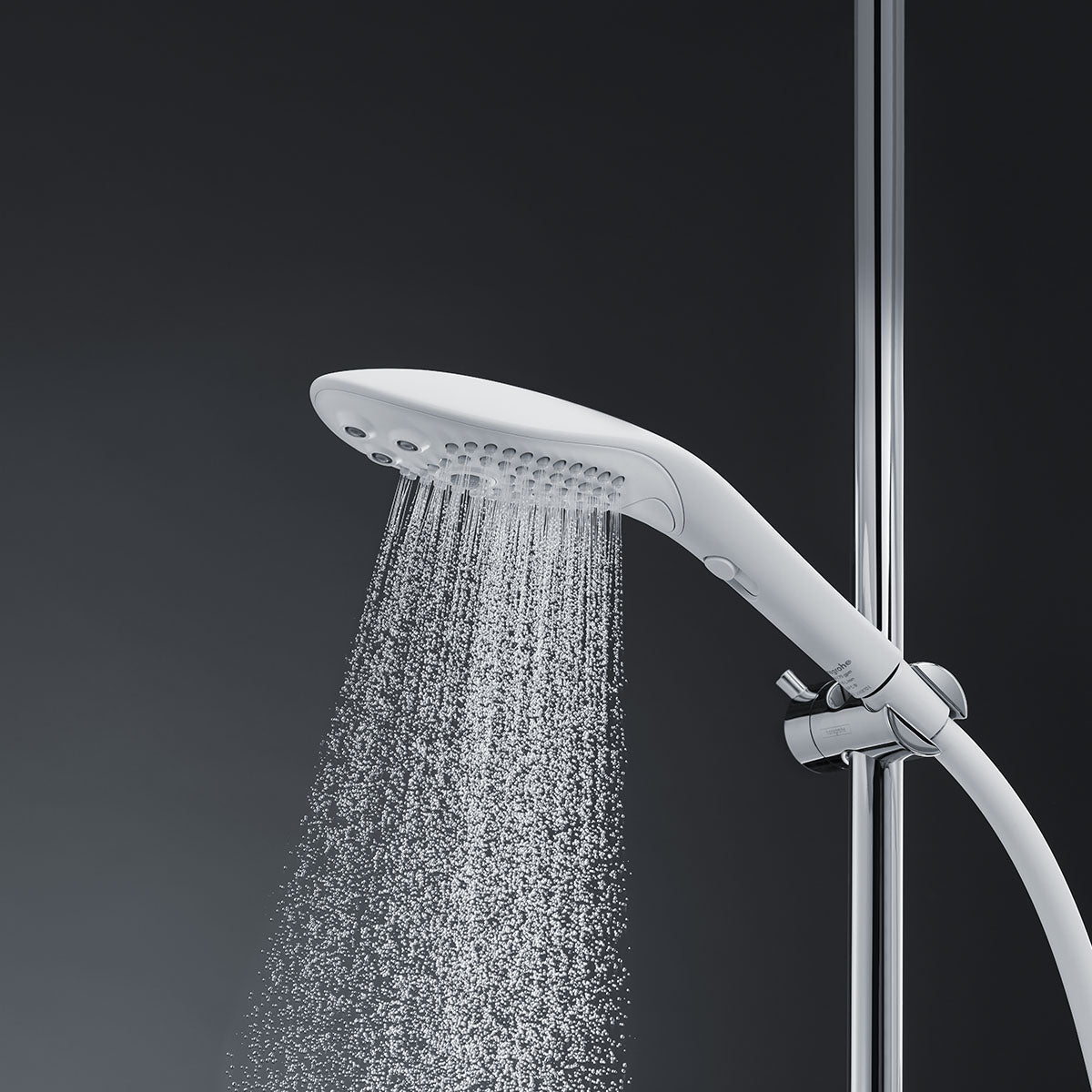 Womanizer® - Wave - Combined Shower Head & Water Massage Clitoral Stimulator - White