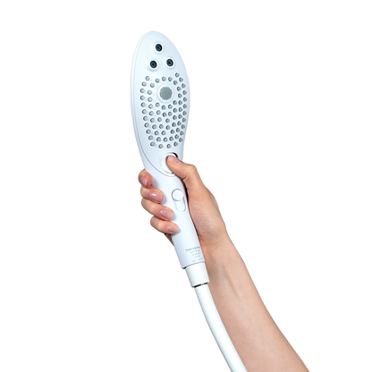 Womanizer® - Wave - Combined Shower Head & Water Massage Clitoral Stimulator - White