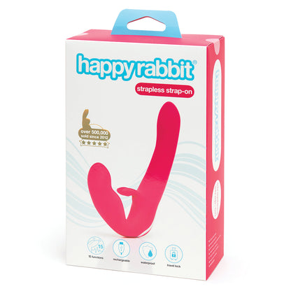 Happy Rabbit – Strapless Strap-On - Pink