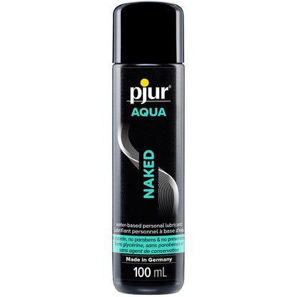 Pjur® - AQUA Naked Water-Based Personal Lubricant – 100 mL / 3.4 fl. oz