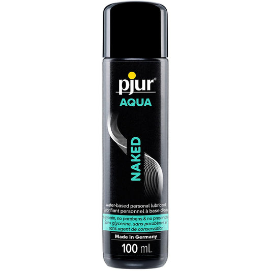 Pjur® - AQUA Naked Water-Based Personal Lubricant – 100 mL / 3.4 fl. oz