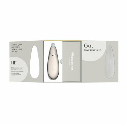 Womanizer Premium 2 – Clitoral Stimulator – Warm Gray
