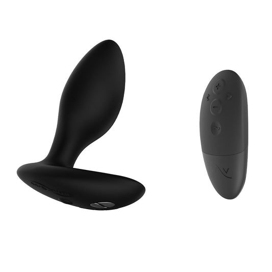 WE-VIBE® - Ditto+ Vibrating Anal Plug with Remote - Satin Black