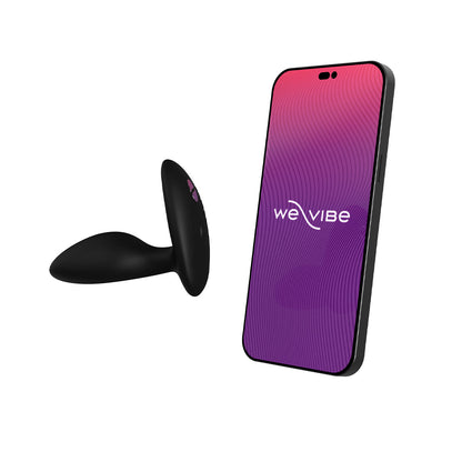 We-Vibe® - Ditto+ - Vibrating Anal Plug with Remote - Satin Black