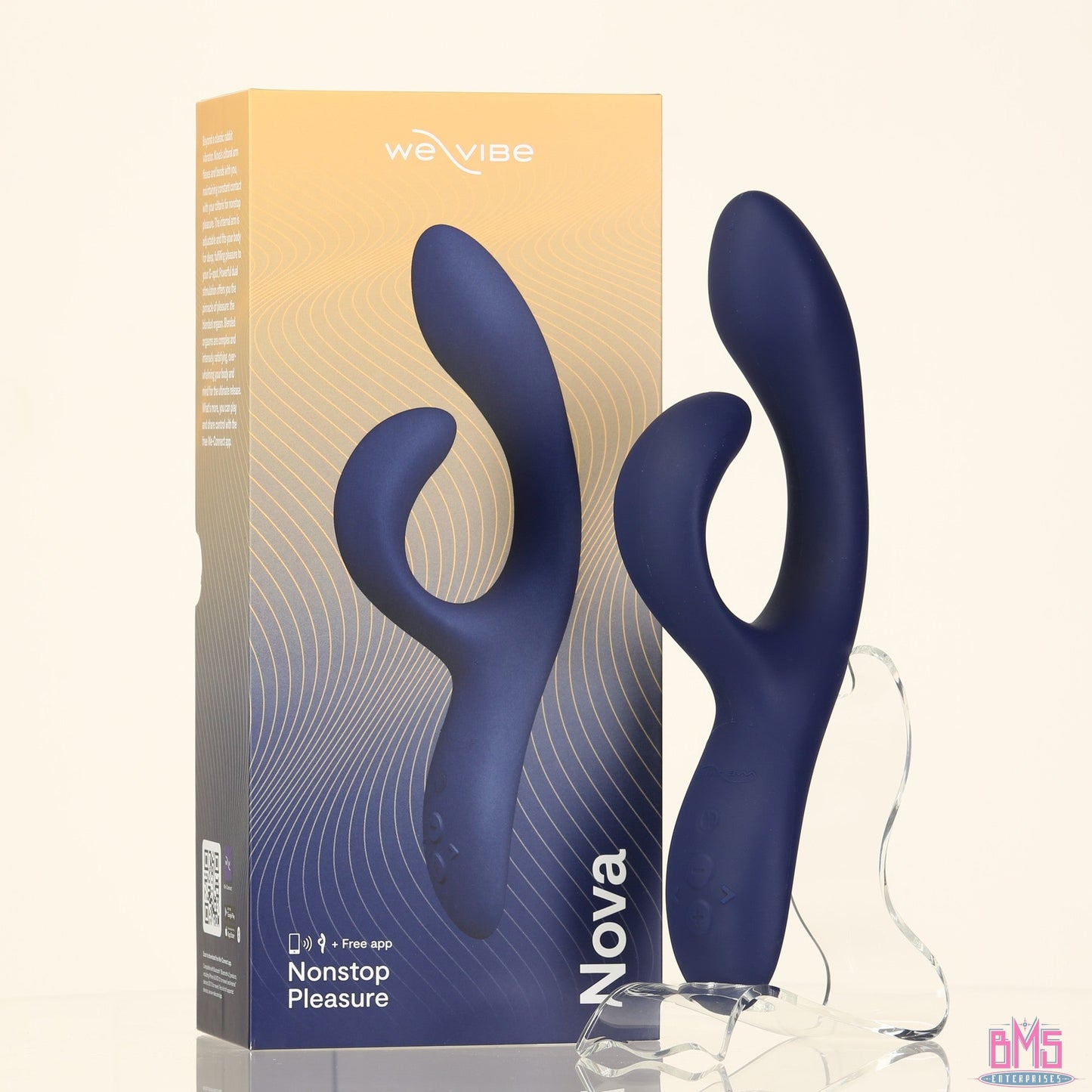 We-Vibe® Nova - Rabbit Vibrator - Midnight Blue