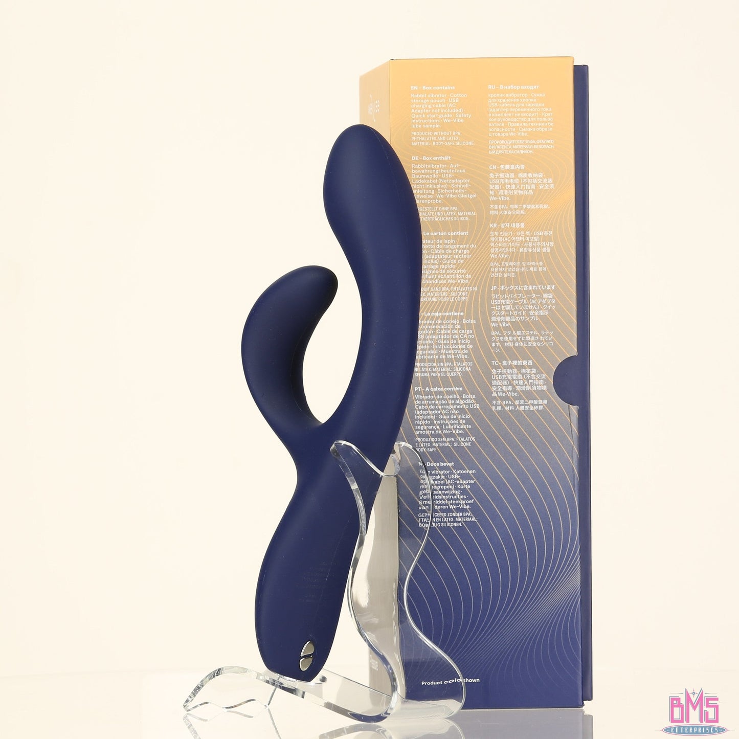 We-Vibe® Nova - Rabbit Vibrator - Midnight Blue