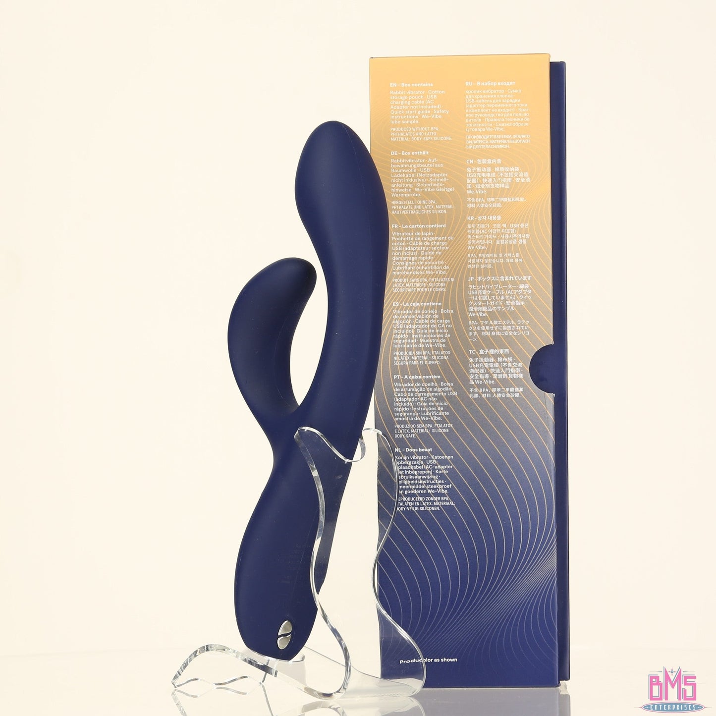 We-Vibe® Nova - Rabbit Vibrator - Midnight Blue