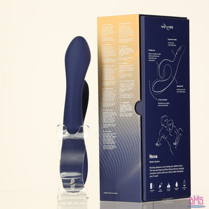 We-Vibe® Nova - Rabbit Vibrator - Midnight Blue