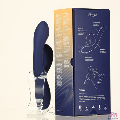 We-Vibe® Nova - Rabbit Vibrator - Midnight Blue
