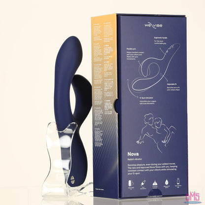 We-Vibe® Nova - Rabbit Vibrator - Midnight Blue