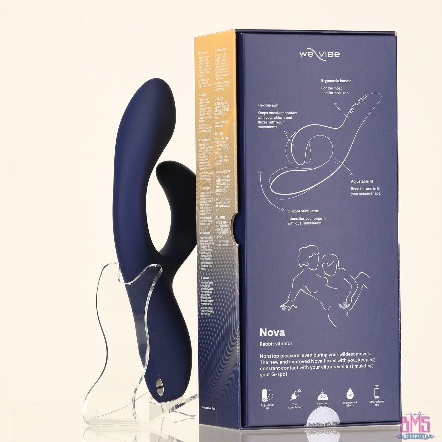 We-Vibe® Nova - Rabbit Vibrator - Midnight Blue
