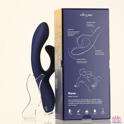 We-Vibe® Nova - Rabbit Vibrator - Midnight Blue