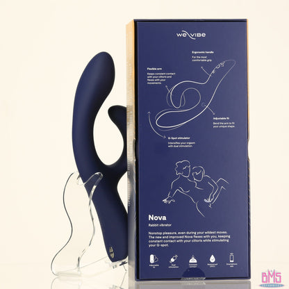 We-Vibe® Nova - Rabbit Vibrator - Midnight Blue