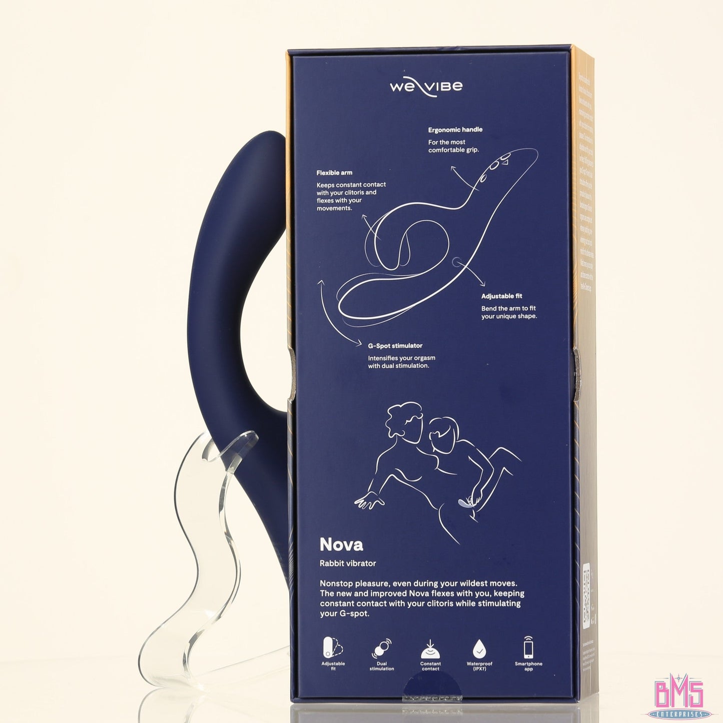 We-Vibe® Nova - Rabbit Vibrator - Midnight Blue