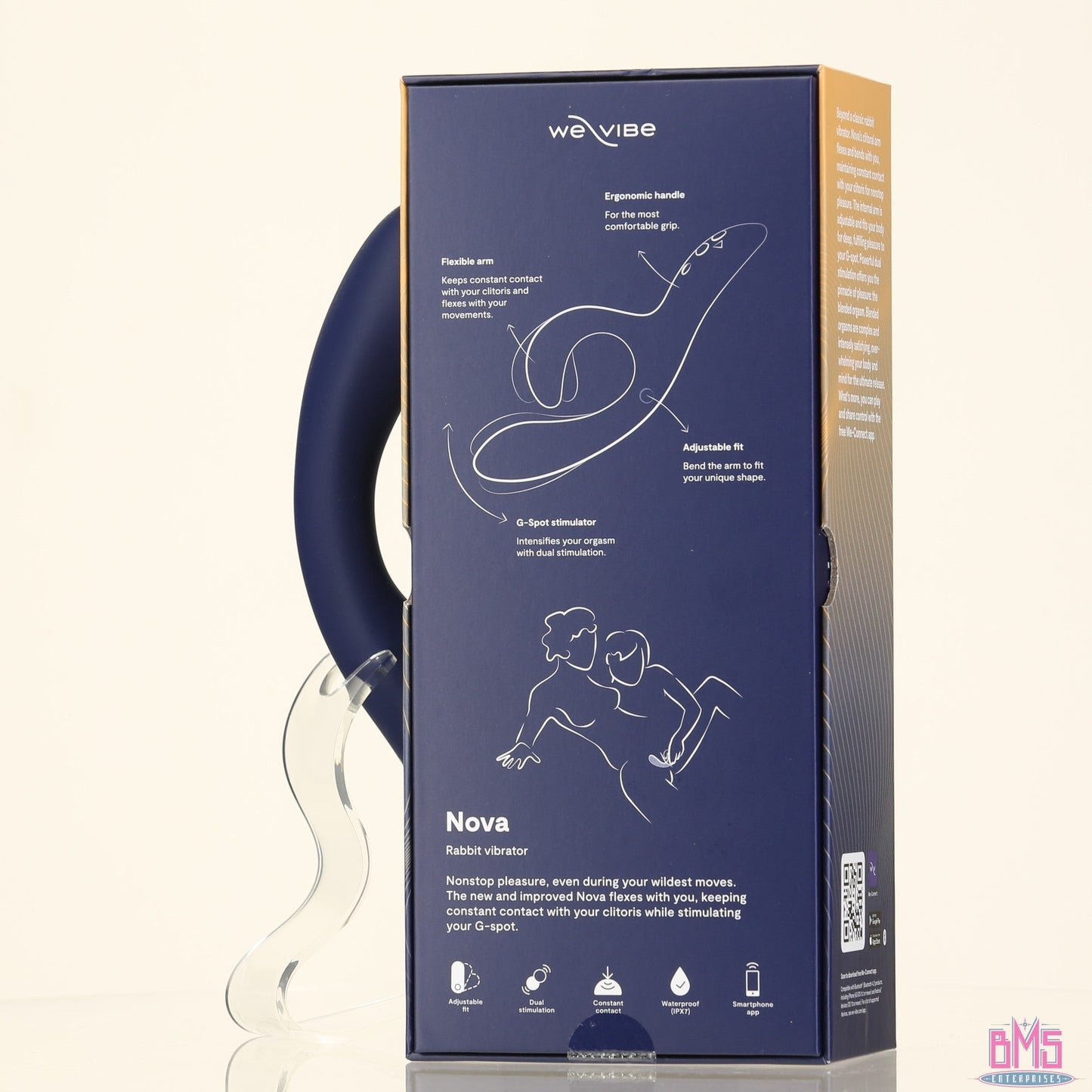 We-Vibe® Nova - Rabbit Vibrator - Midnight Blue