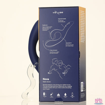 We-Vibe® Nova - Rabbit Vibrator - Midnight Blue