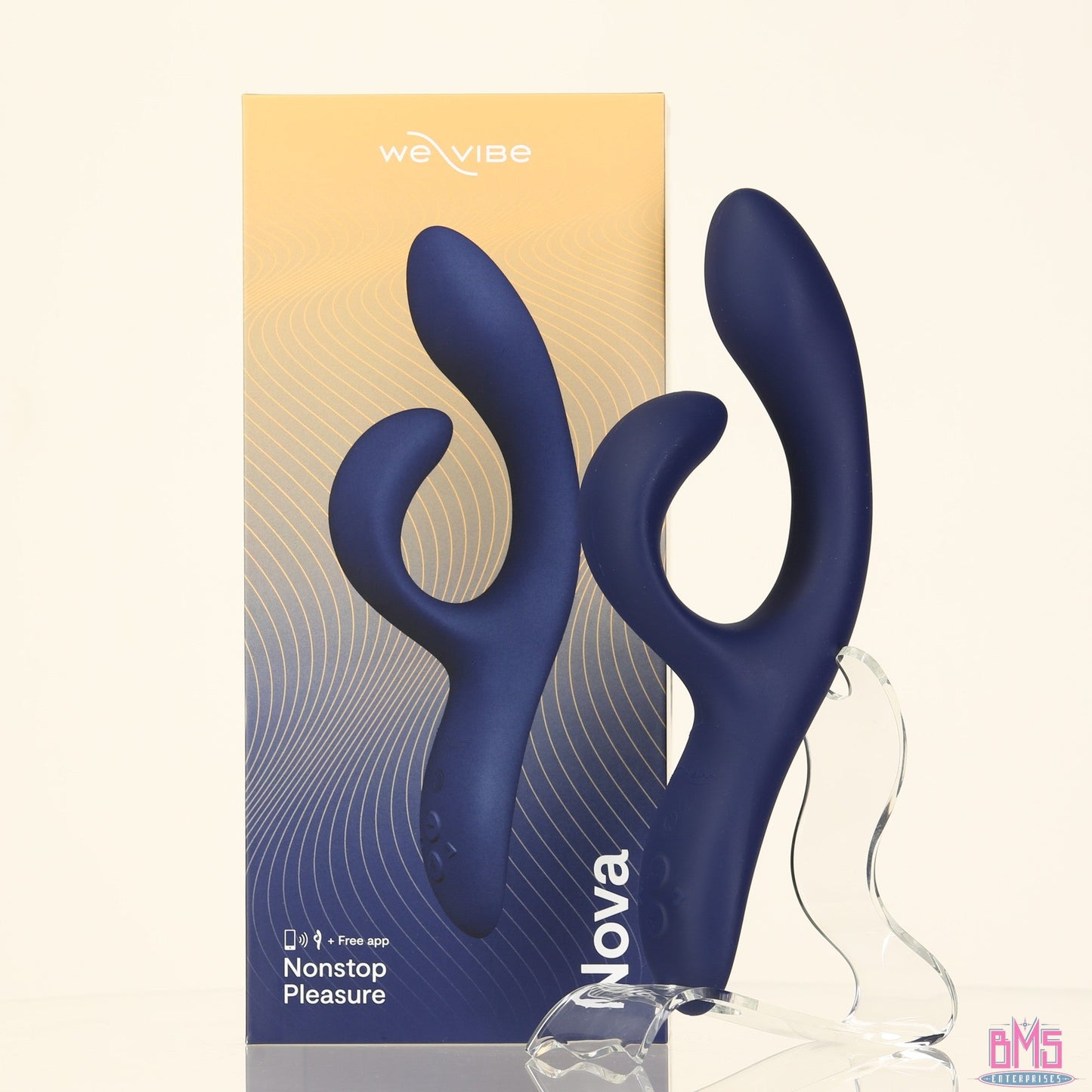 We-Vibe® Nova - Rabbit Vibrator - Midnight Blue