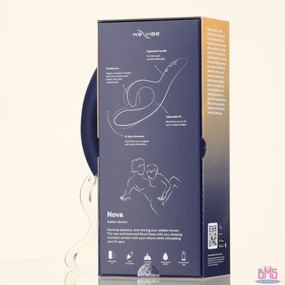 We-Vibe® Nova - Rabbit Vibrator - Midnight Blue