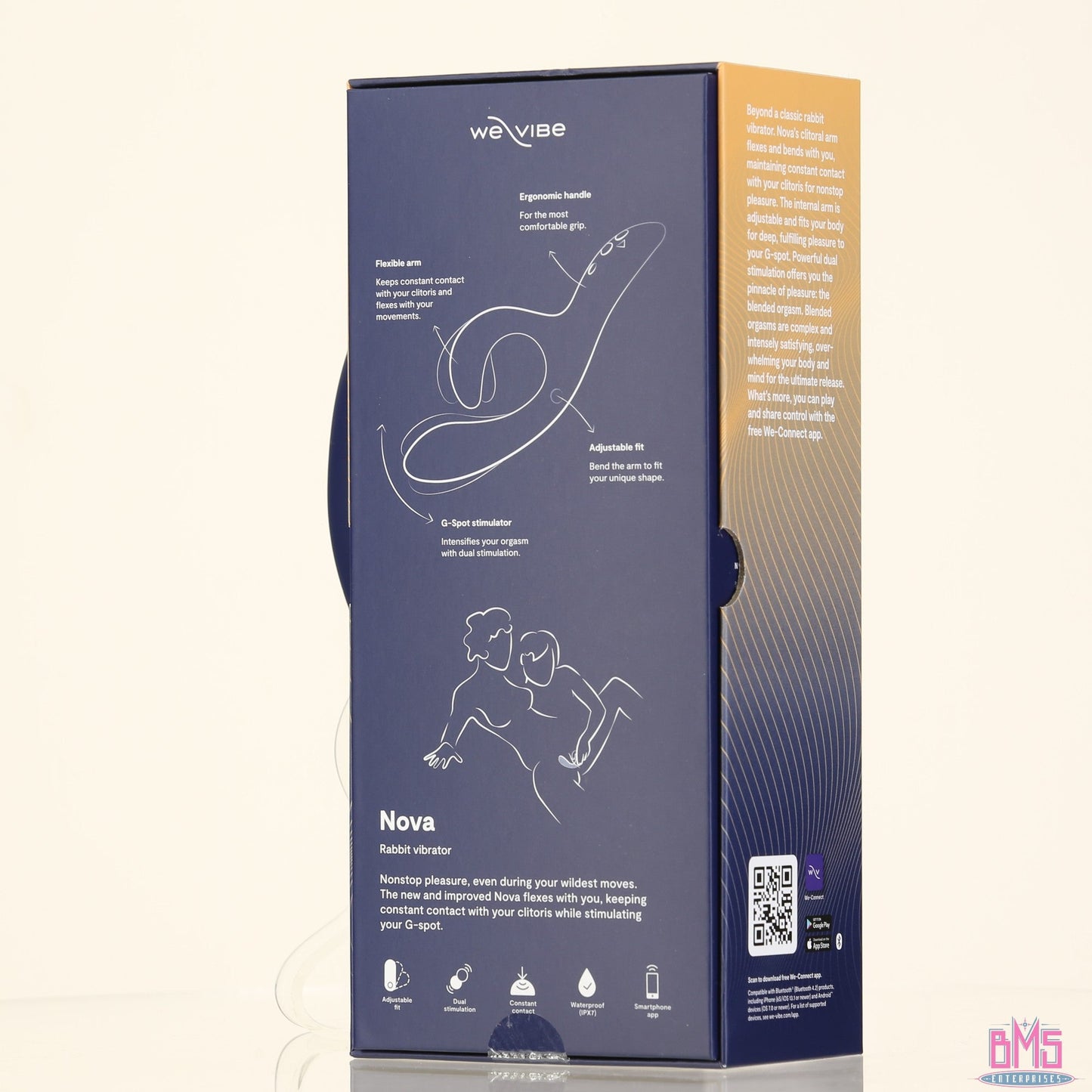 We-Vibe® Nova - Rabbit Vibrator - Midnight Blue