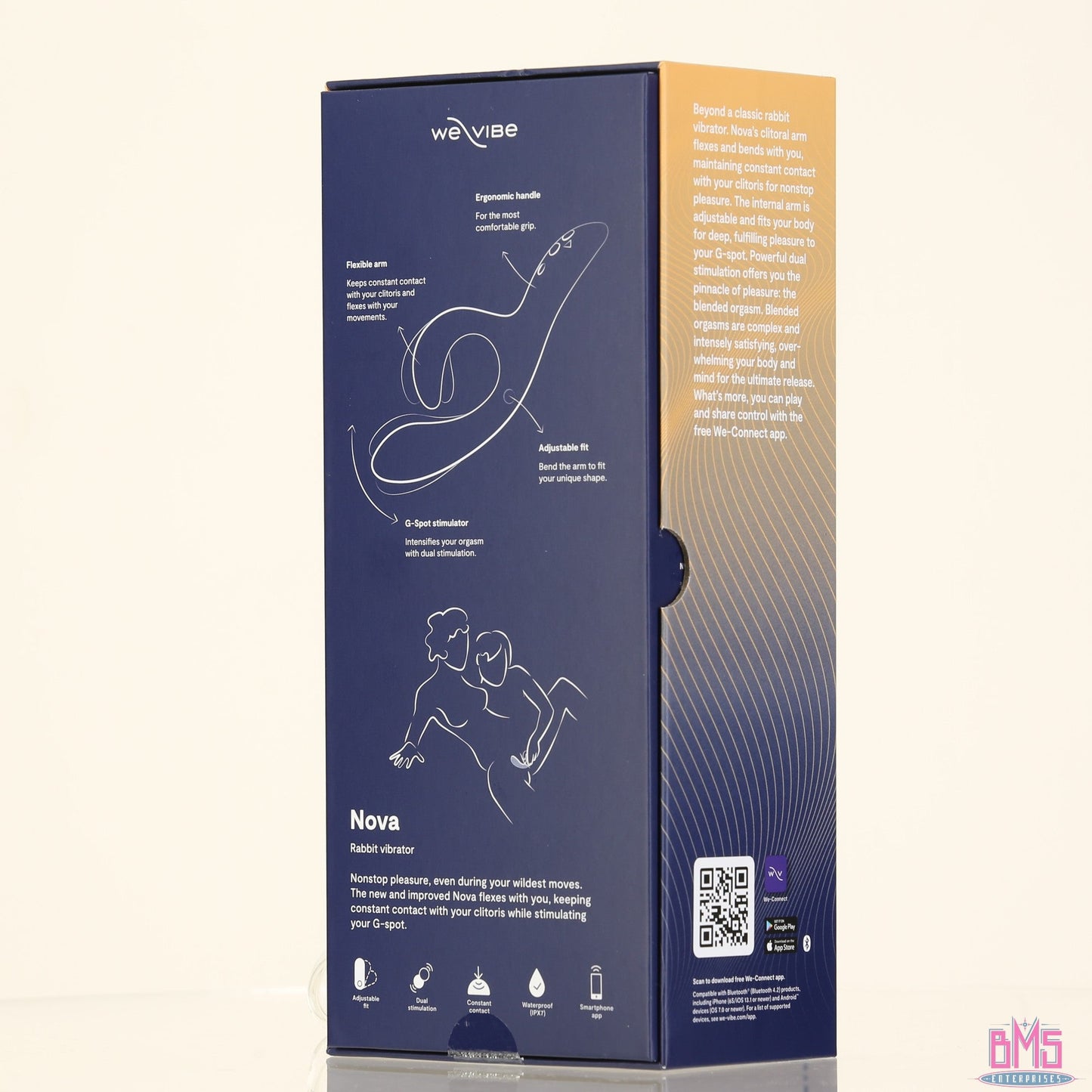 We-Vibe® Nova - Rabbit Vibrator - Midnight Blue