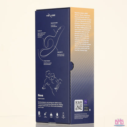 We-Vibe® Nova - Rabbit Vibrator - Midnight Blue