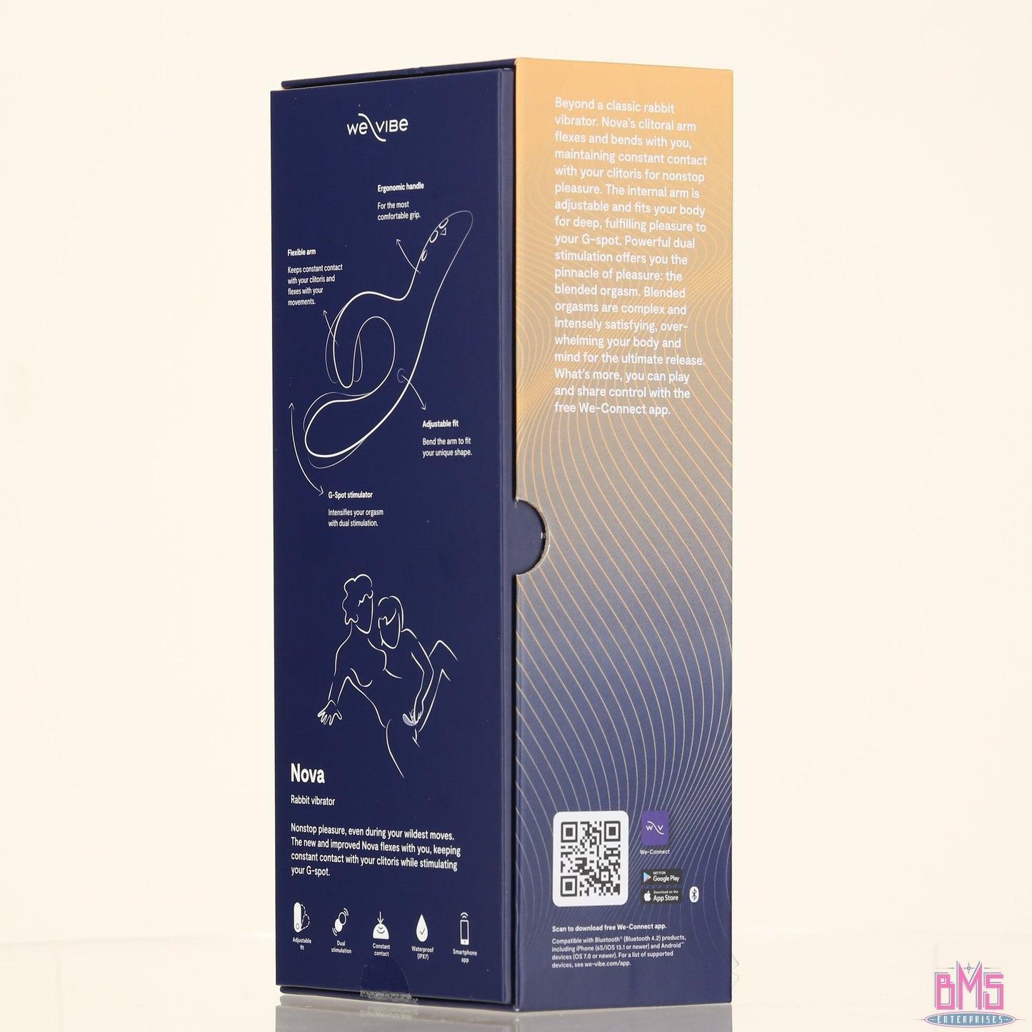 We-Vibe® Nova - Rabbit Vibrator - Midnight Blue