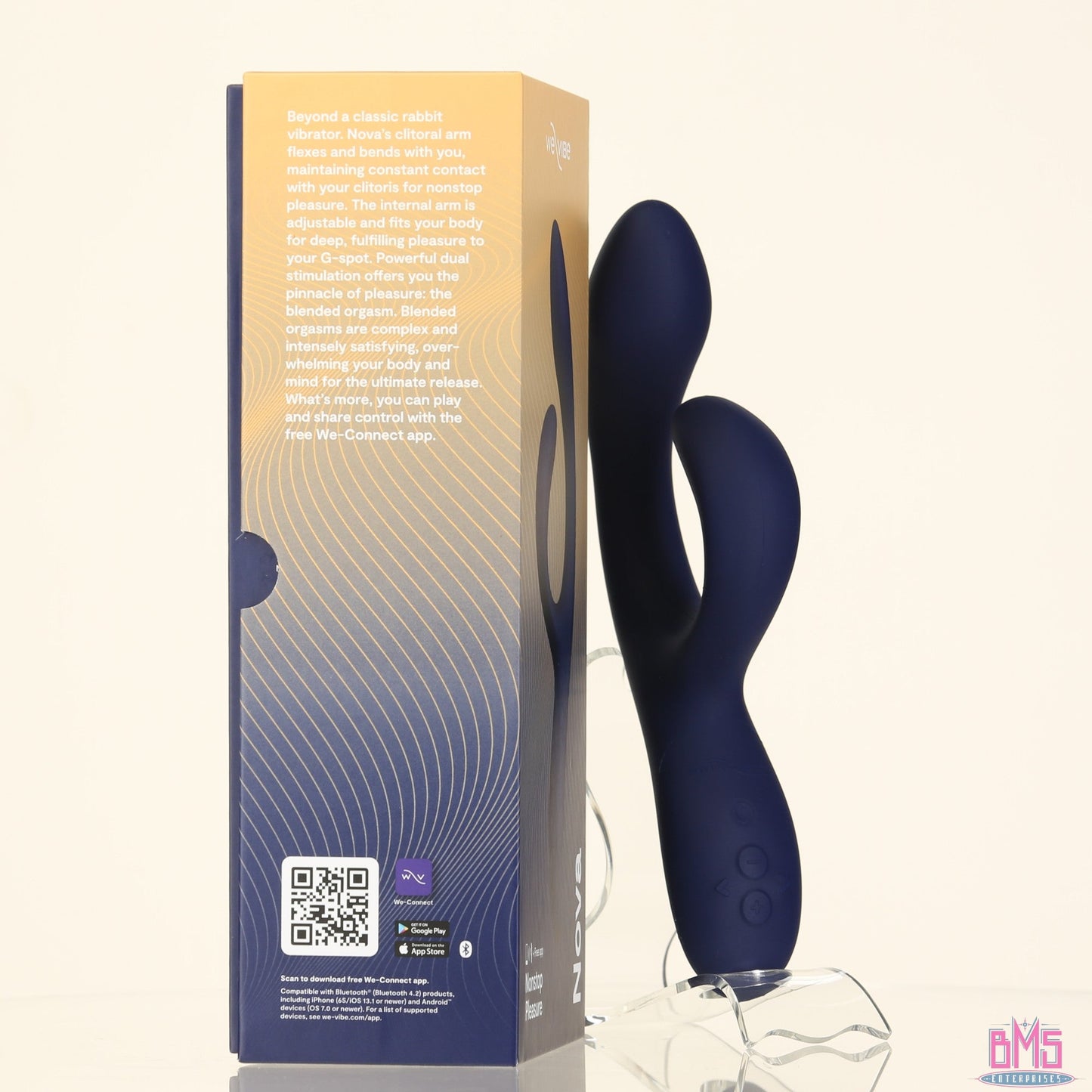 We-Vibe® Nova - Rabbit Vibrator - Midnight Blue