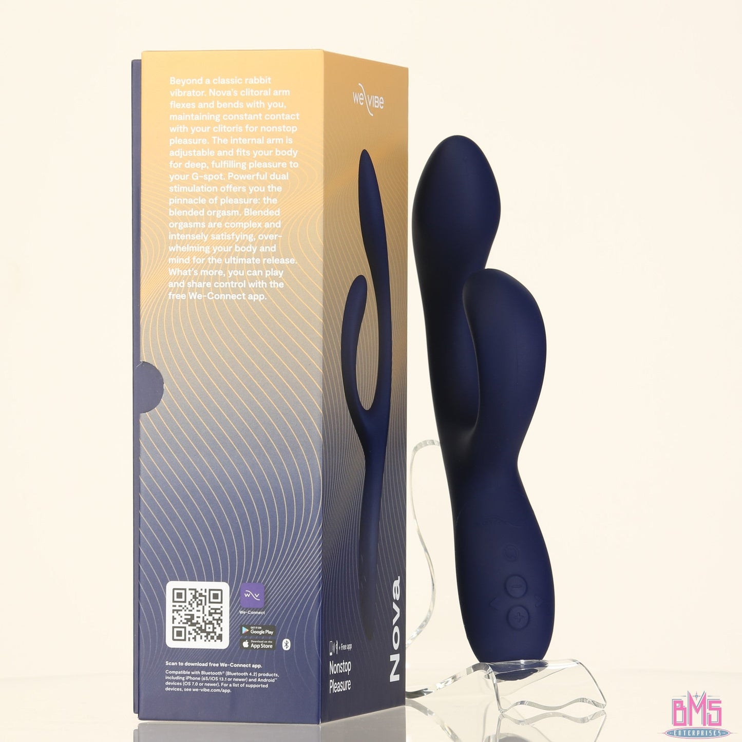 We-Vibe® Nova - Rabbit Vibrator - Midnight Blue
