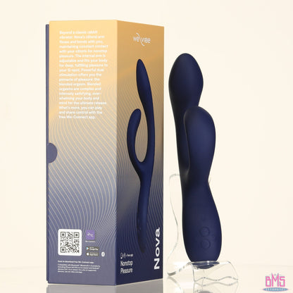 We-Vibe® Nova - Rabbit Vibrator - Midnight Blue