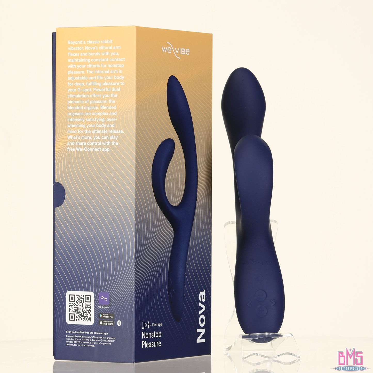 We-Vibe® Nova - Rabbit Vibrator - Midnight Blue