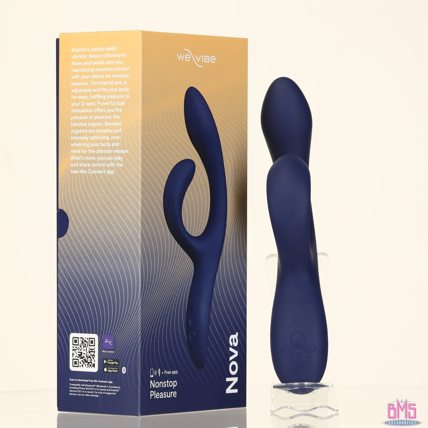 We-Vibe® Nova - Rabbit Vibrator - Midnight Blue