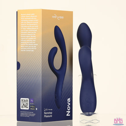 We-Vibe® Nova - Rabbit Vibrator - Midnight Blue