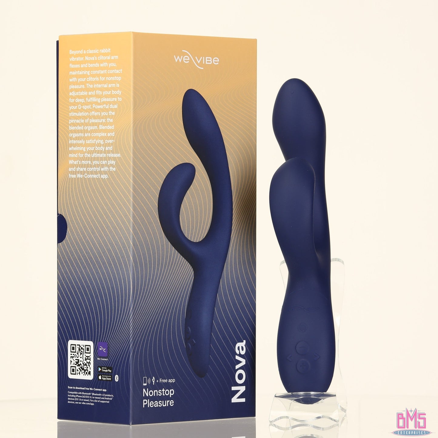 We-Vibe® Nova - Rabbit Vibrator - Midnight Blue
