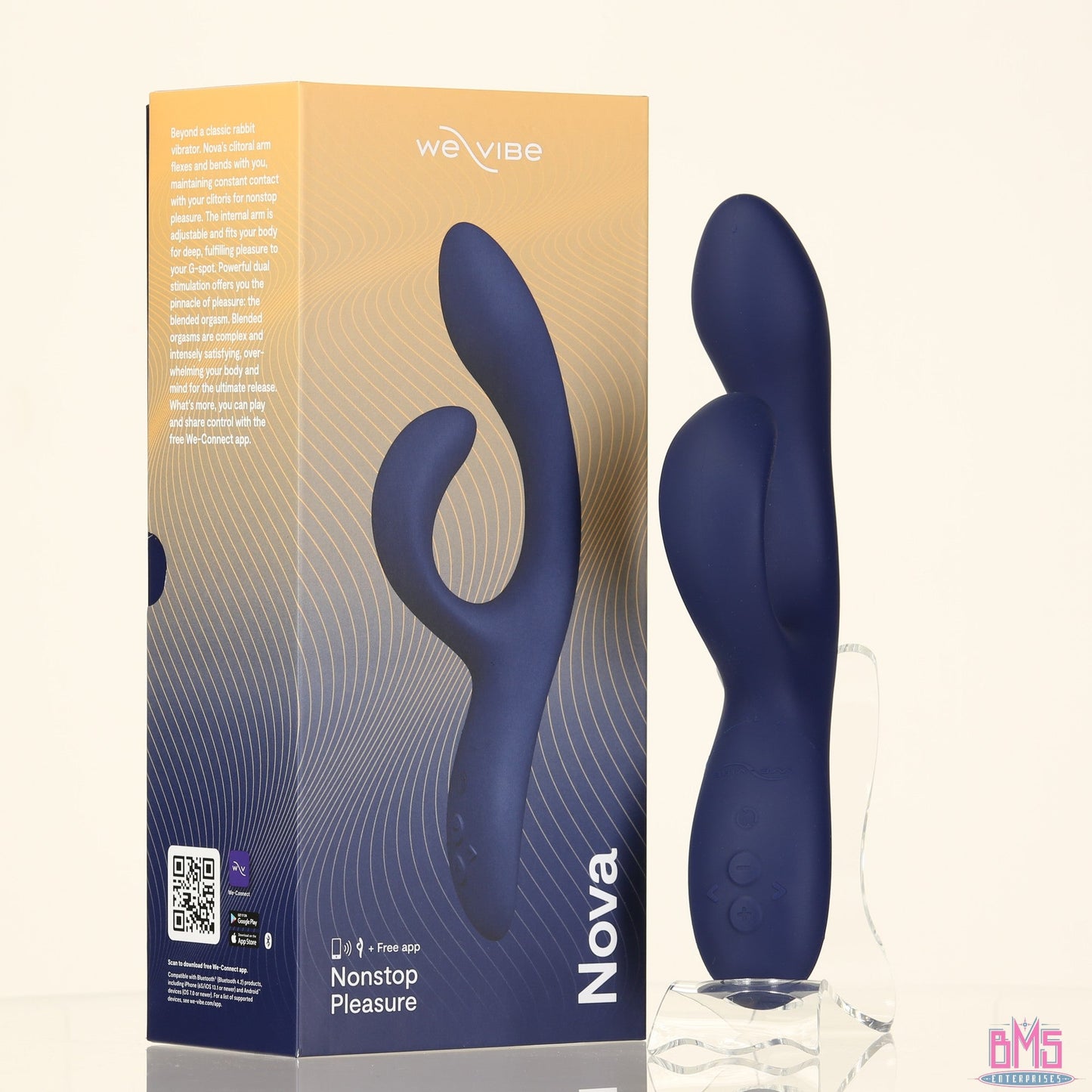 We-Vibe® Nova - Rabbit Vibrator - Midnight Blue