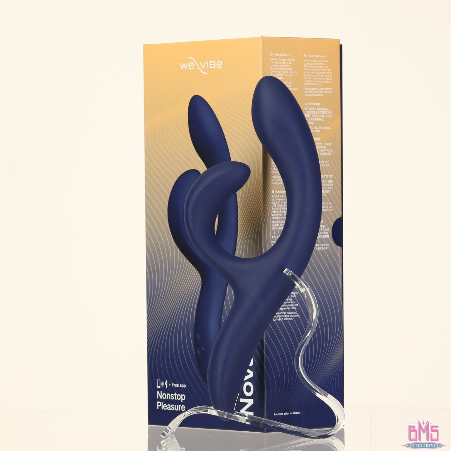 We-Vibe® Nova - Rabbit Vibrator - Midnight Blue