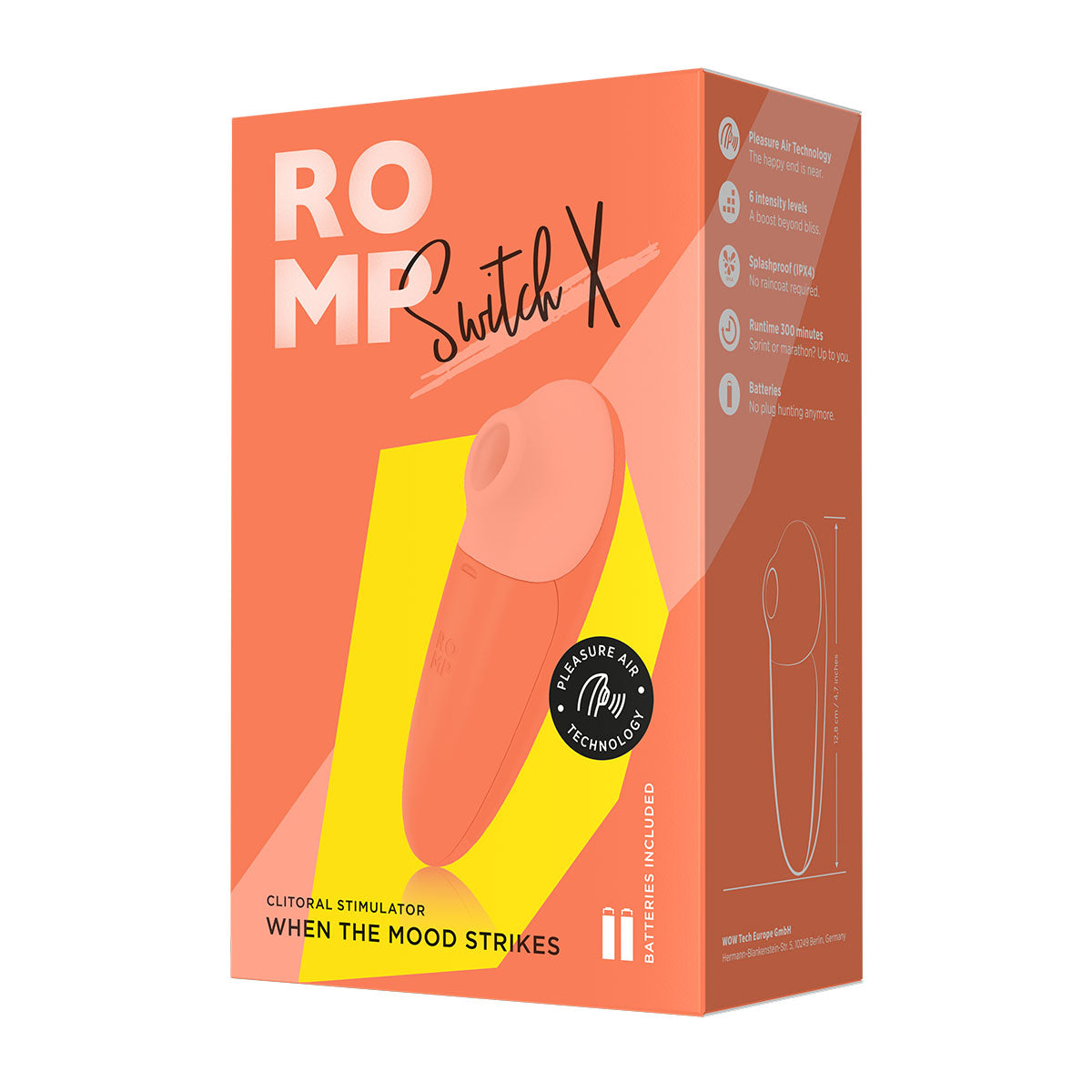 ROMP Switch X Clitoral Stimulator – Orange