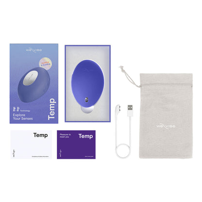 We-Vibe® Temp Heating & Cooling Massager – Lavender Blue