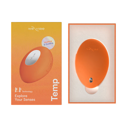 We-Vibe® Temp Heating & Cooling Massager – Tangerine