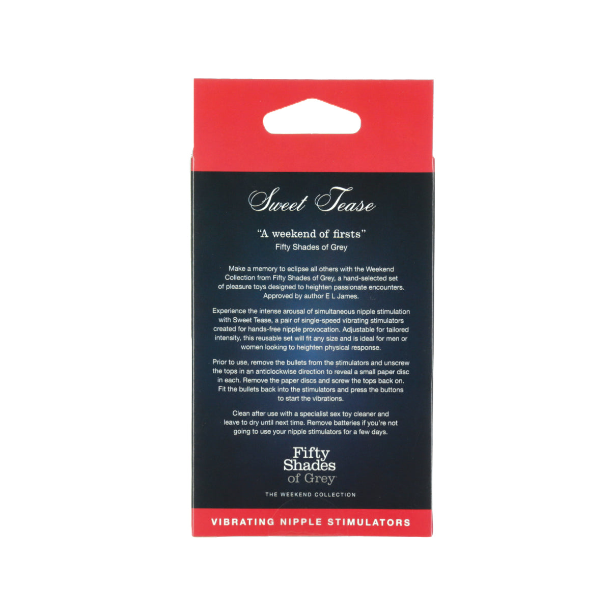 Fifty Shades of Grey – Nothing but Sensation – Nipple Teasers - Black