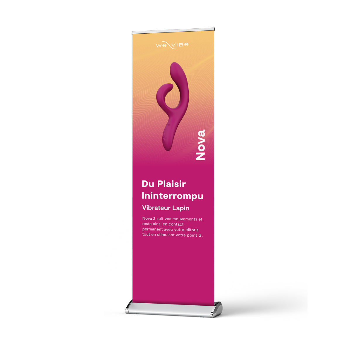 Nova 2 by We-Vibe Roll-up Banner