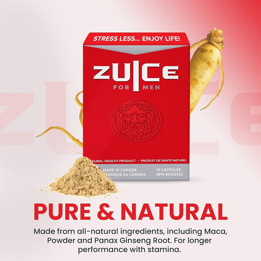 ZUICE for Men Male Enhancement Formulate- 10 capsules