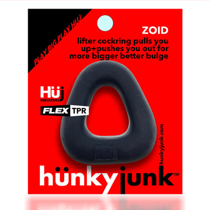 Oxballs - Hünkyjunk™ - Zoid Lifter Bulge Cockring – Black