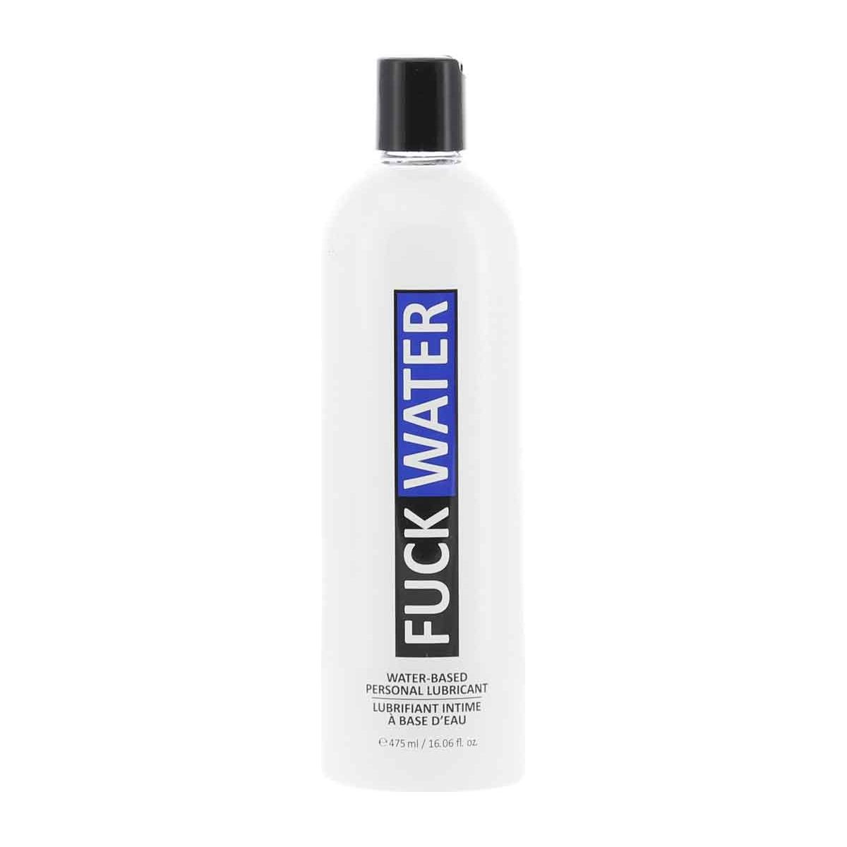 Fuck Water - White Water-Based Personal Lubricant - 16oz/480ml