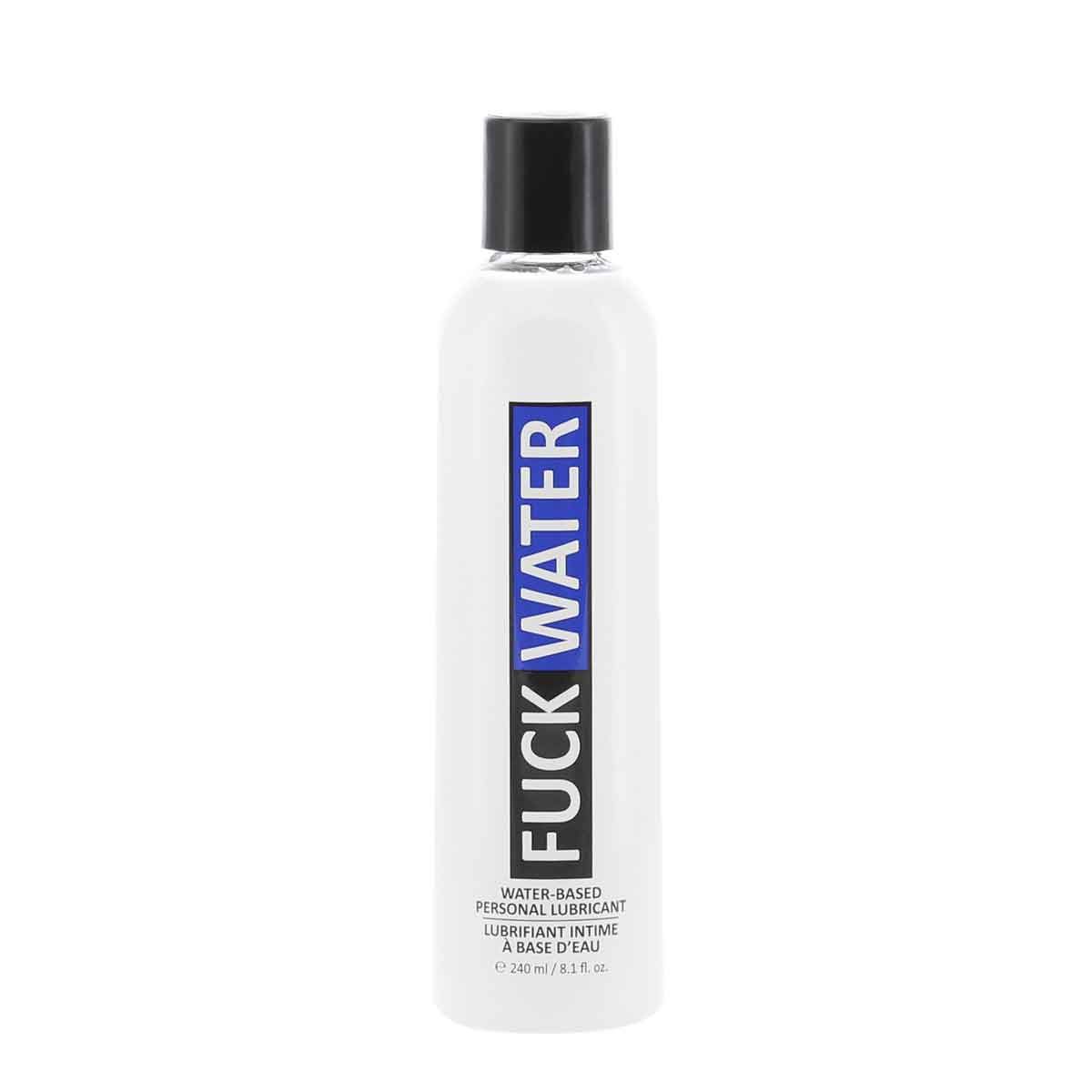 Fuck Water - White Water-Based Personal Lubricant - 8oz/240ml