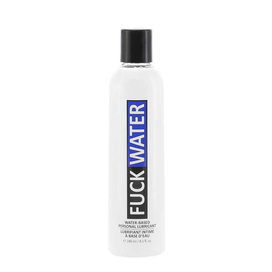 Fuck Water - White Water-Based Personal Lubricant - 8oz/240ml