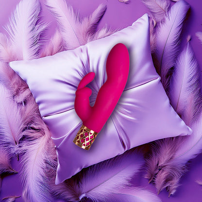 Pillow Talk® Secrets - Seductive – Luxurious Dual Come Hither Wand - Magenta