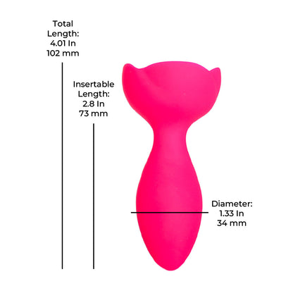 M’Lady Light Up Rotating Anal Plug - Pink