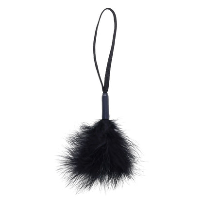 SportSheets Sex & Mischief Black Wrist Feather Tickler