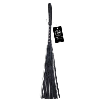 SportSheets Velvet Noir Chain Flogger